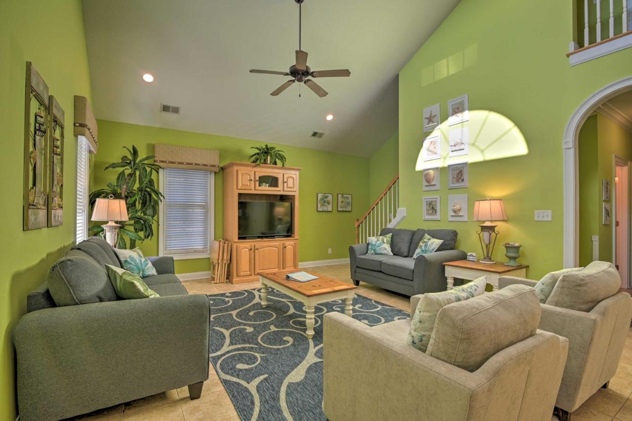 Charming Bermuda Bay Hideaway With Game Room! Миртл-Бич Экстерьер фото