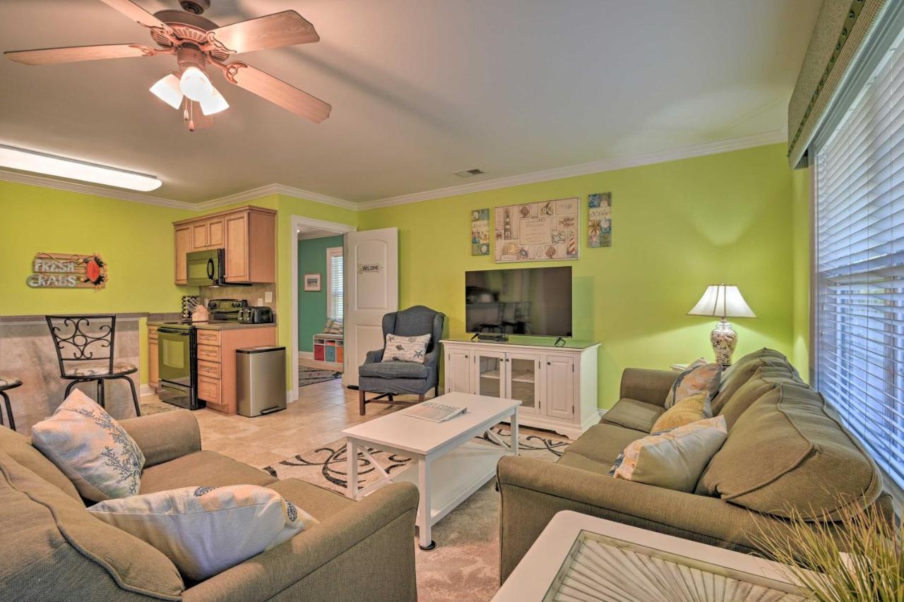 Charming Bermuda Bay Hideaway With Game Room! Миртл-Бич Экстерьер фото